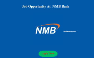 Product Manager; Agri Retail Products At NMB Bank November 2024
