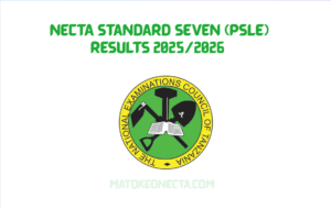 NECTA Standard Seven (PSLE) Results 2025/2026